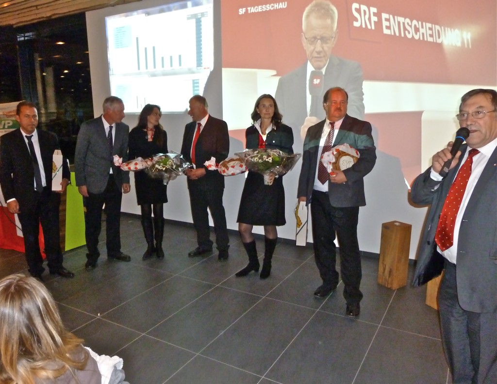 Wahltreff SVP des Kantons Luzern mit Yvette Estermann