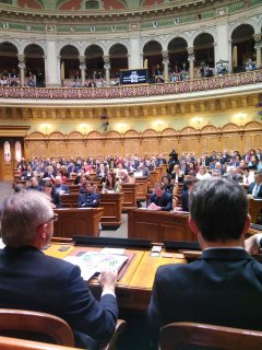 «Aus dem Nationalrat»: Das neue Parlament in Bern